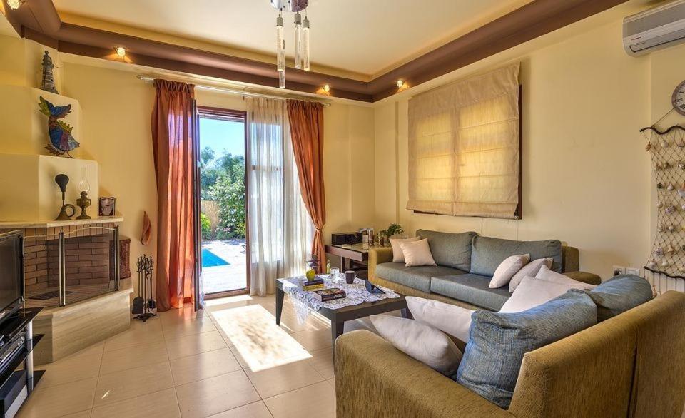 Exclusive Crete Villa Villa Citrus 3 Bedroom Private Pool Rethymnon Astérion Exterior foto